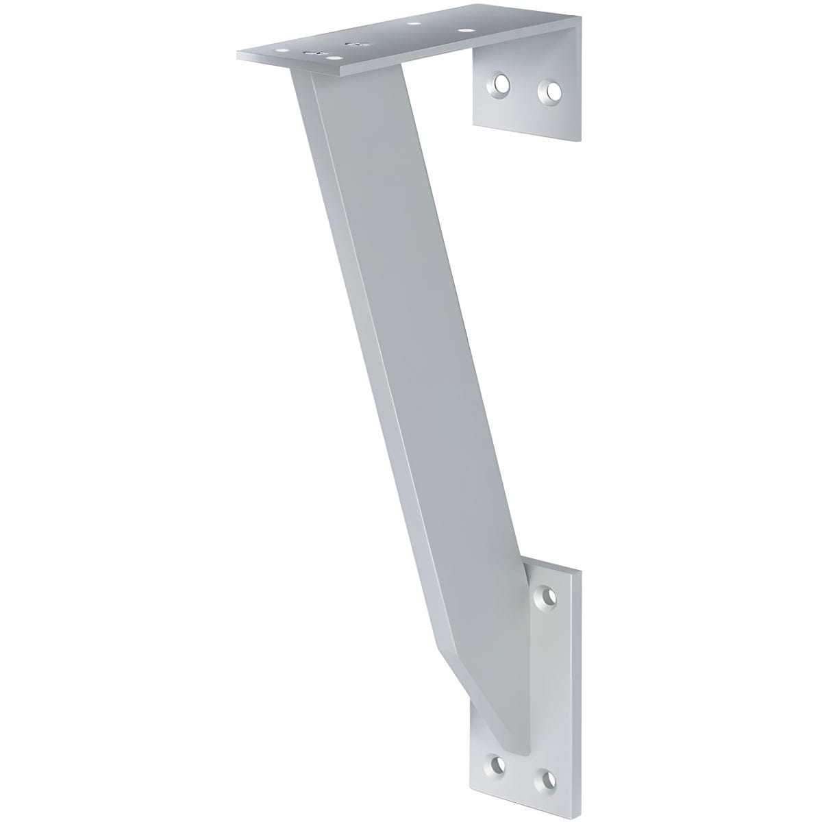 Häfele Bar console Aluminum support rectangular flat for wall installation