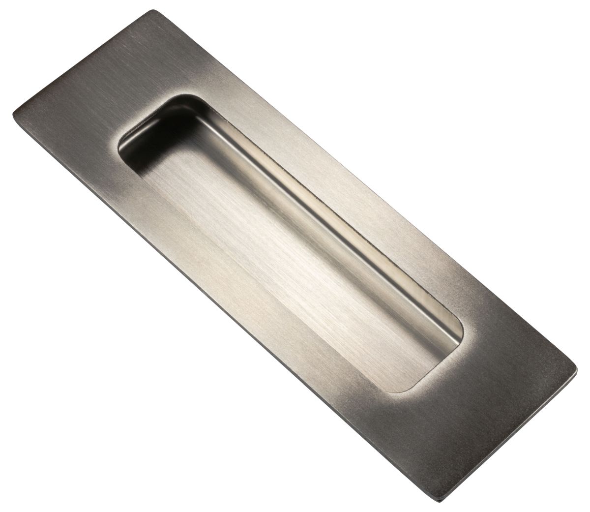 Fimet shell handle LARANKA made of stainless steel, square 120x40 mm