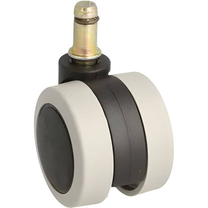 Siso Bürostuhlrolle ELI aus Kunststoff, Ø 50 - 65 mm Stift-Ø 10 - 11 mm