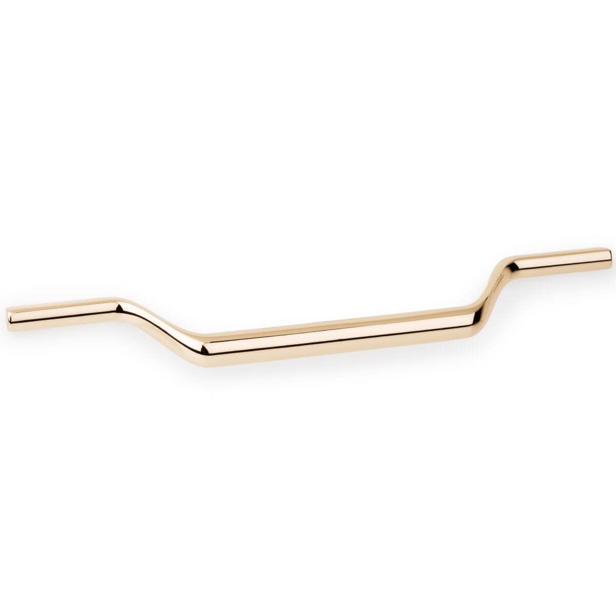 Tirador de mueble Viefe VALLEY de metal, ancho 160 mm - latón pulido