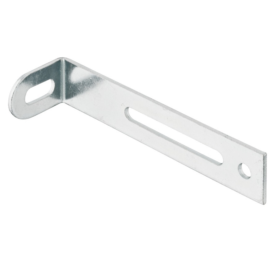 Häfele Corner Wardrobe Bracket for screws 77x21x15x15 mm Tilt Safety Steel galvanized