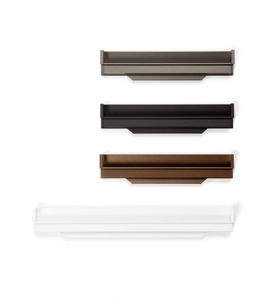 Viefe Möbelgriff HEXXA aus Aluminium, 200 mm - Schwarz matt