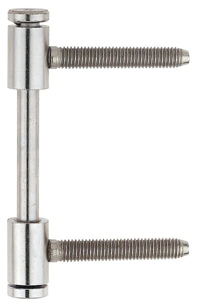 Simonswerk Einbohrband Flügelteil V 0026 WF für Innentüren Ø 15 mm, Stahl vernickelt