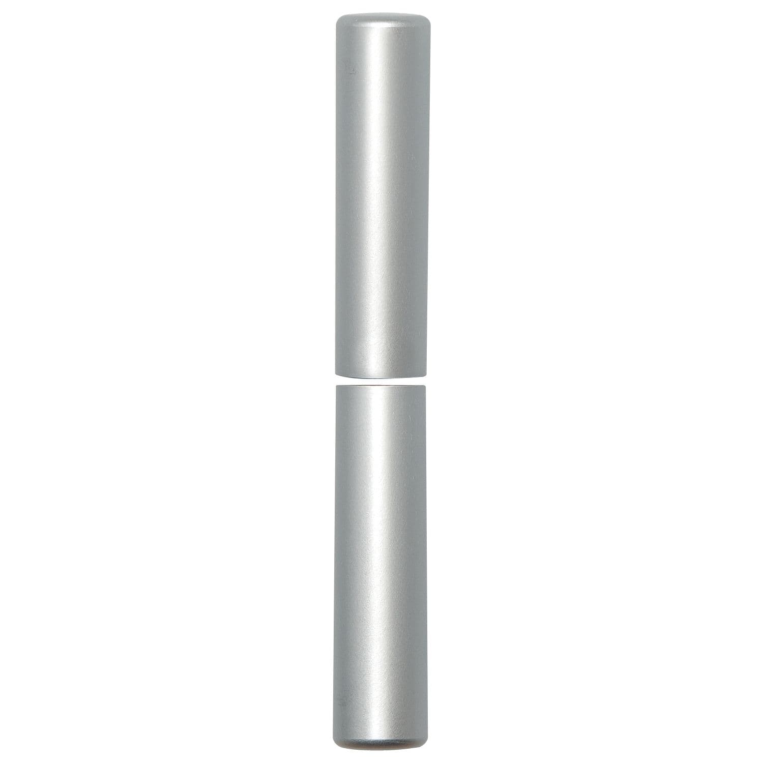 SFS Intec 1 Paar Aufsteckhülsen 3-DIM Band 20 mm Bandhöhe 112 mm flachrund, Aluminium vernickelt