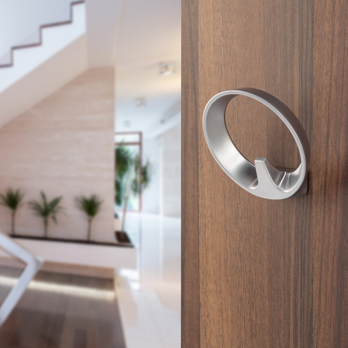 Garderobenhaken QUINCY aus Metall rund (Beispie 2)