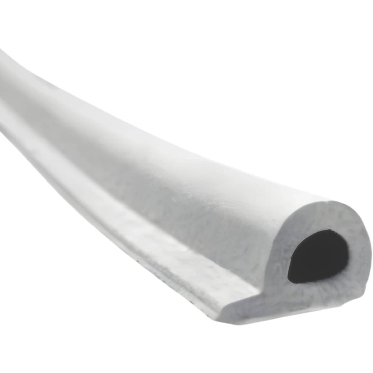 Ellen Dichtungsband ELLENFLEX aus Gummi selbstklebend für Türen und Fenster 7,5 Meter, weiß 3 - 5 mm Spaltmaß