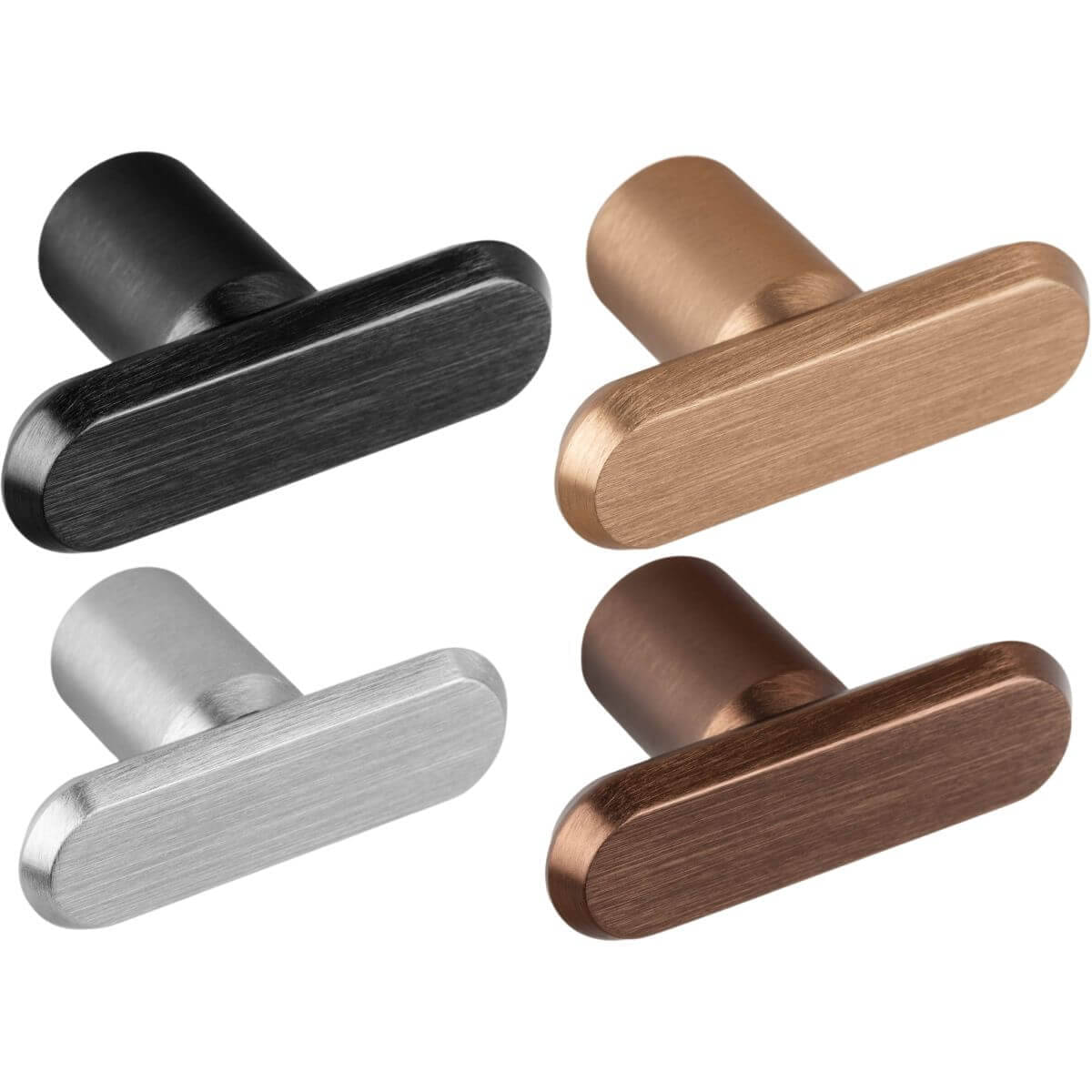 Viefe Möbelknopf FASE-T aus Aluminium