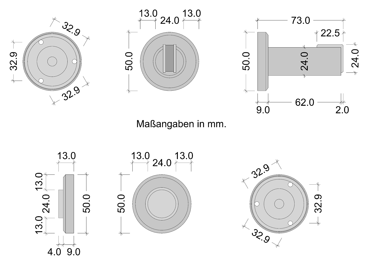 Türmagnet Türstopper mit Magnet Skizze