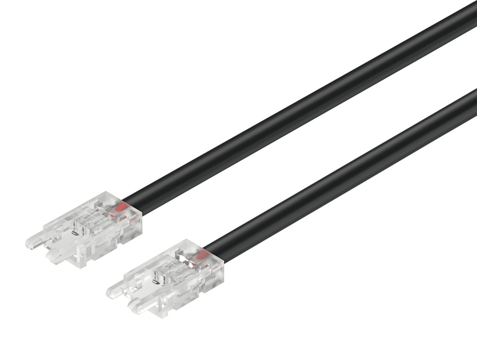 Häfele LOOX5 cable de conexión 12V & 24V para tiras LED 8 mm multiblanco