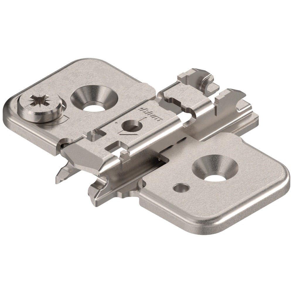 Blum Clip Top Kreuzmontageplatte Exzenter Zum Schrauben, 0 Mm