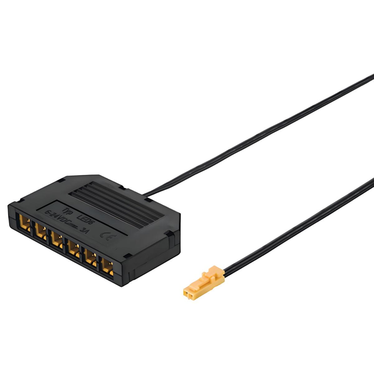 Häfele 12V Loox 6-way extension cord without switching function