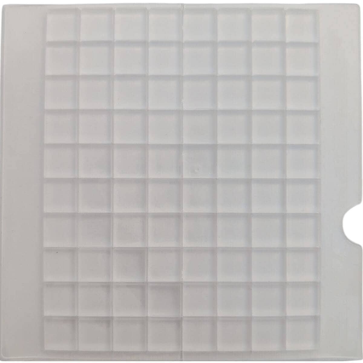 80 Stk Anschlagpuffer eckig 10x10x2.5 mm transparent
