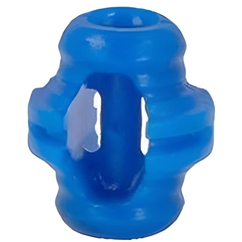 Siso Schnappverbinder DIVA MALE aus Kunststoff, Distanz 2 mm blau