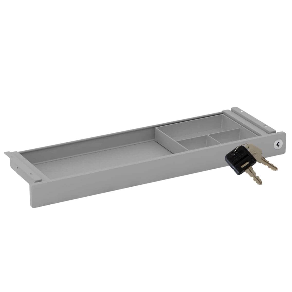 BMB Unterbau-Schublade STORIT SLIM aus Stahl, abschließbar 718 x 230 x 60 mm