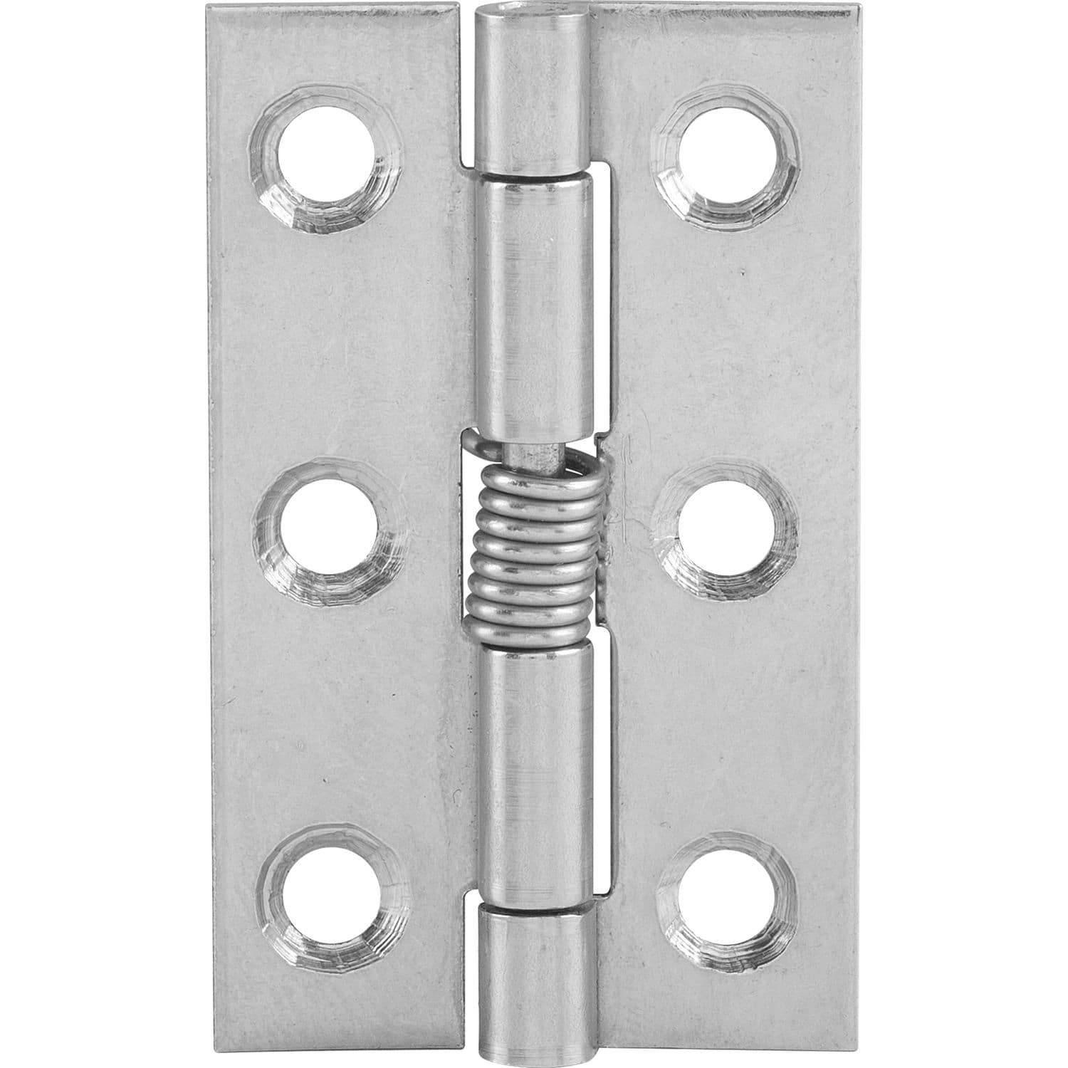 Strenger Federscharnier Edelstahl Scharnier mit Spannfeder, 50x30x1,2 mm