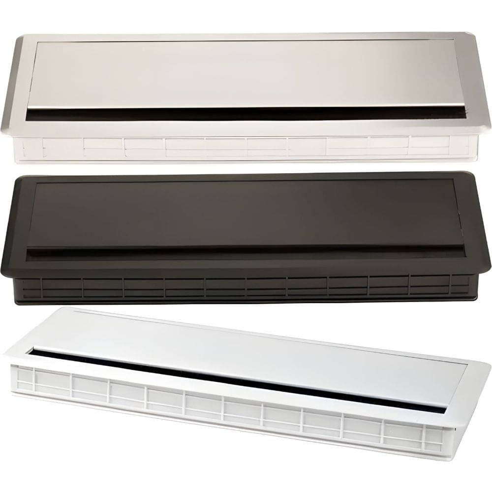 Siso kabeldoorvoer MAMBO van kunststof & aluminium, Ø 300 x 120 mm