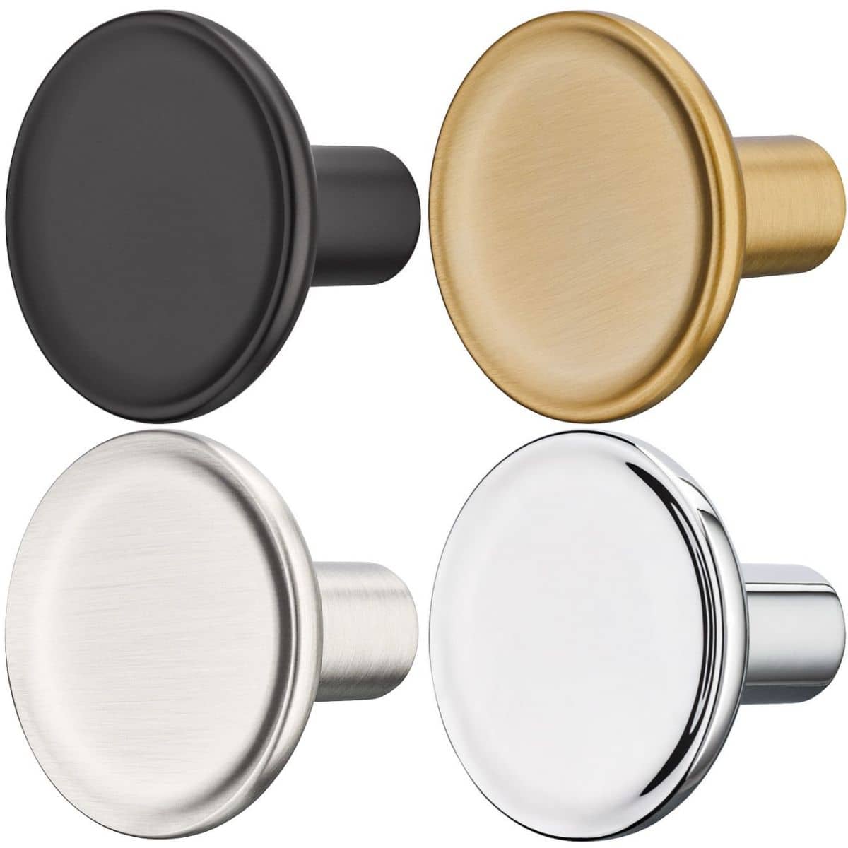 Häfele Möbelknopf H2580 aus Metall, 35 x 28 mm
