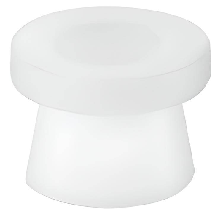 Hafele screw-in wedging sleeve for concealed mounting, plastic, white