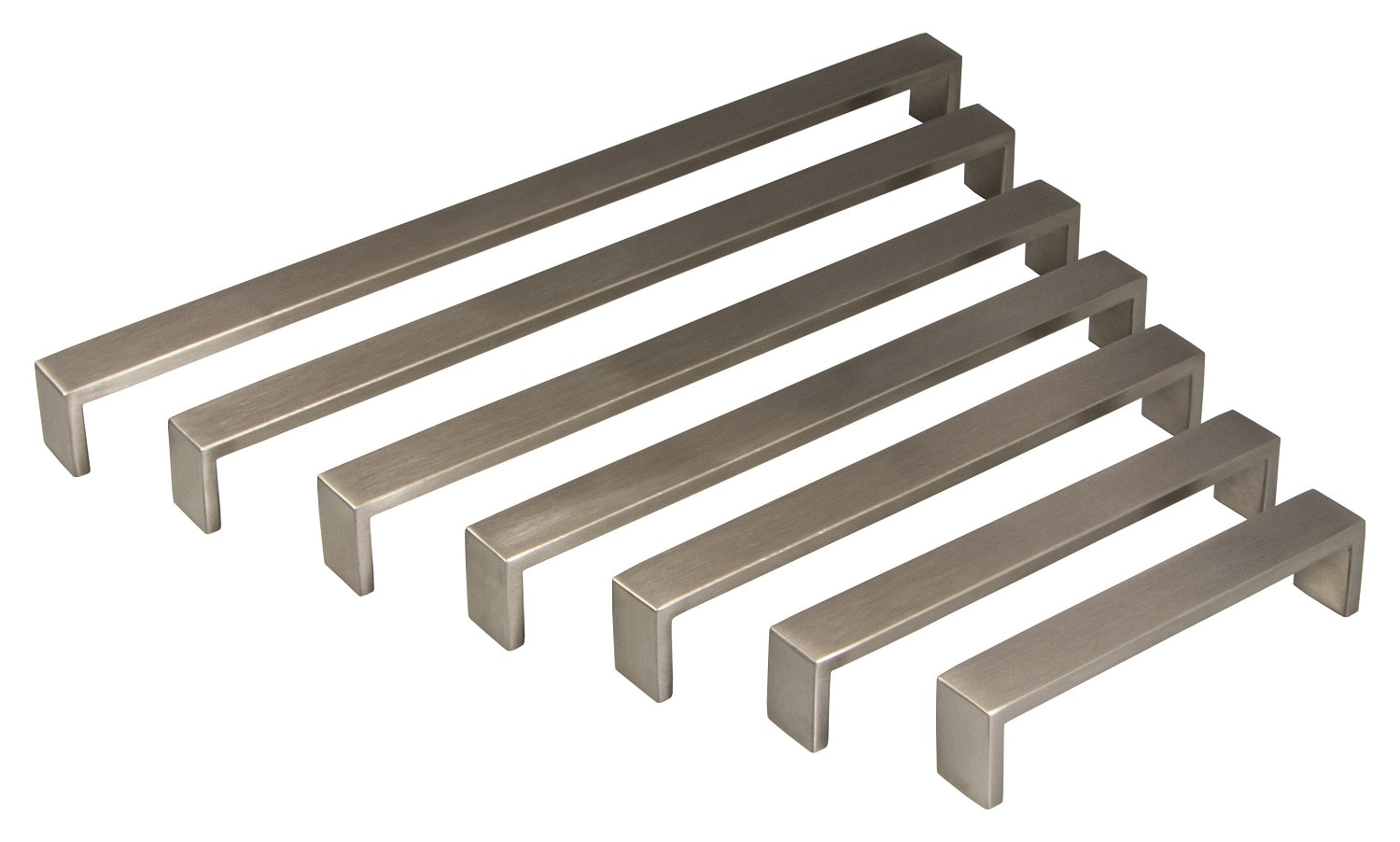 Gedotec Möbelgriff AG10004 Bügelgriff Edelstahl matt gebürstet Küchengriff silber, Lochabstand 160 mm