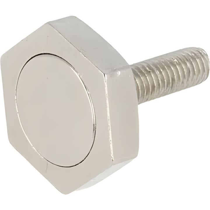 Siso Magnetschraube für Sauna M6 x 26 mm, HEX Kopf vernickelt