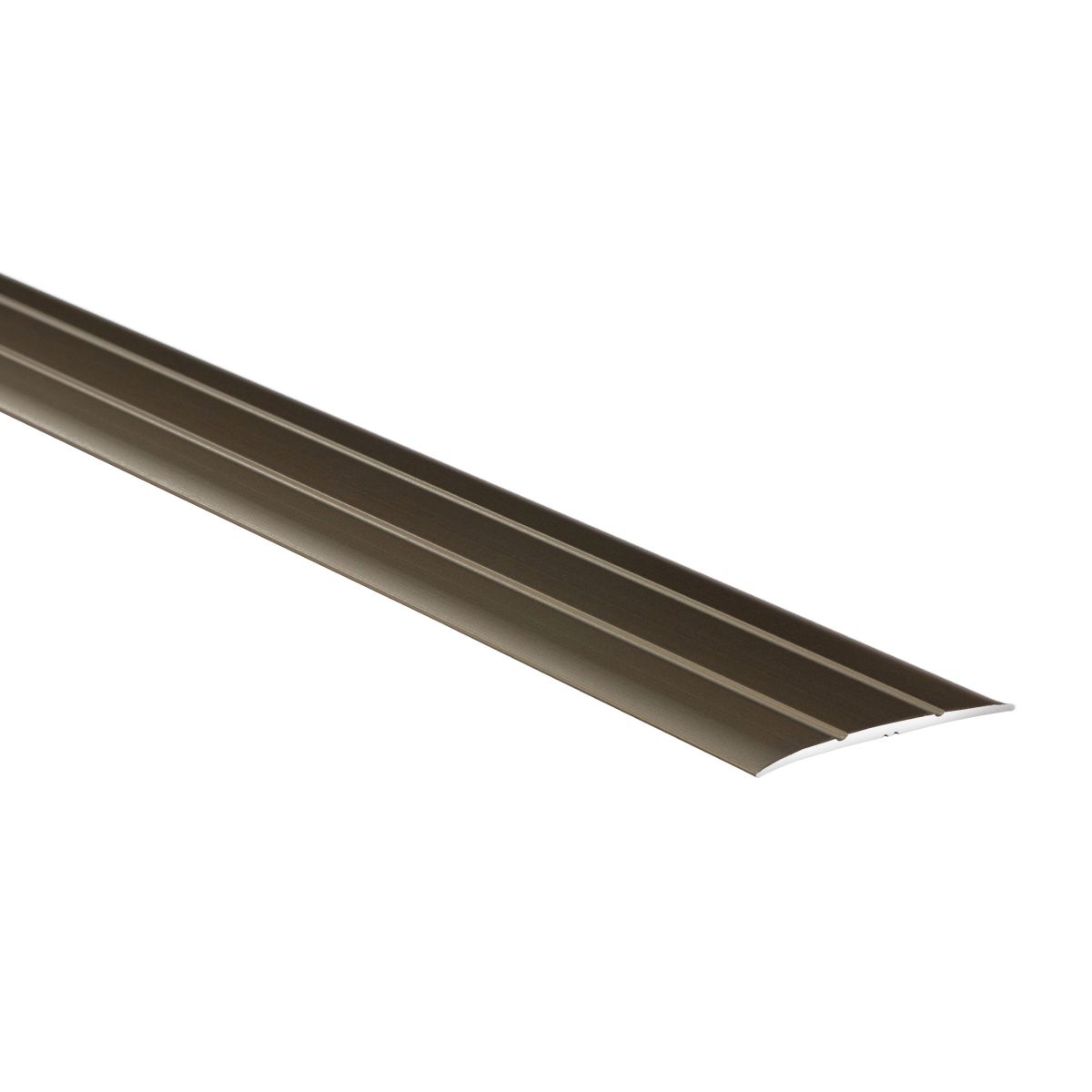 Übergangsprofil Aluminium Flach selbstklebend 37 x 2,5 mm Bronze