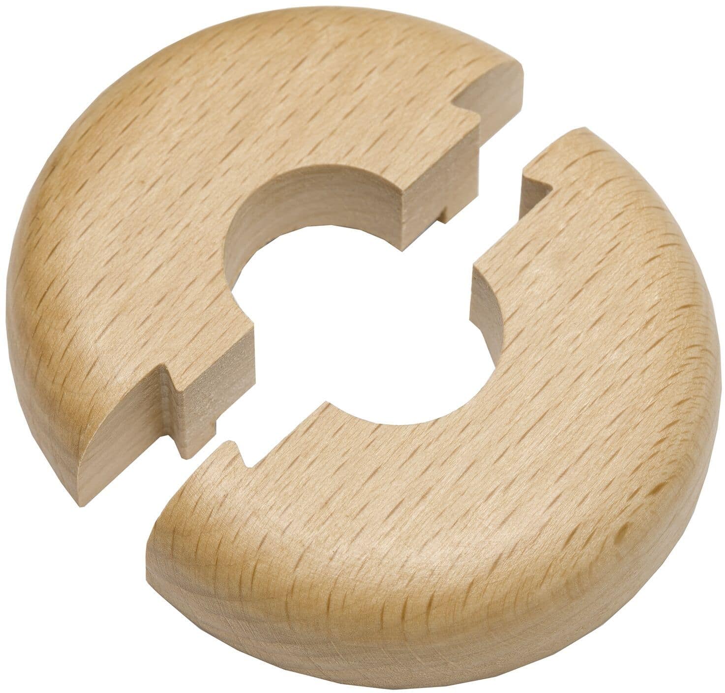 Gedotec rosace de radiateur en bois laqué, Ø 50 mm