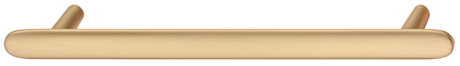 Häfele Möbelgriff H2135 aus Metall, Gold gebürstet - BA 128 mm