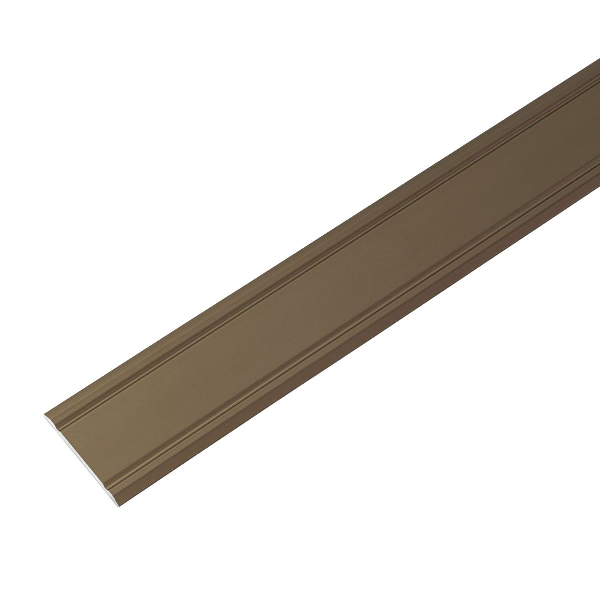 Übergangsprofil aus Aluminium Superflach selbstklebend 30 x 2 mm Bronze