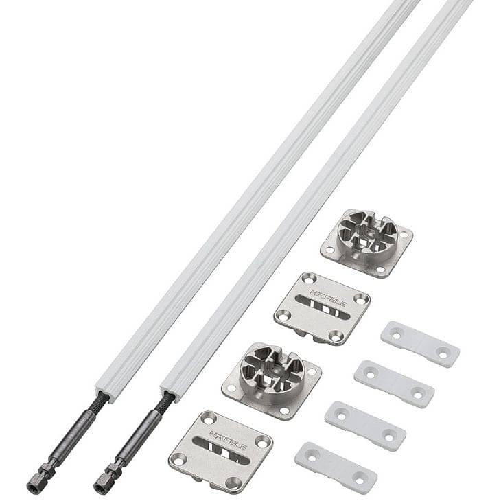 Häfele Ausrichtbeschlag EASYPLAN für Dreh- & Schiebetüren bis 2450 mm