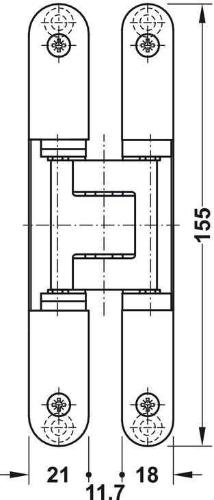 Simonswerk Tectus TE 240 3D skizze