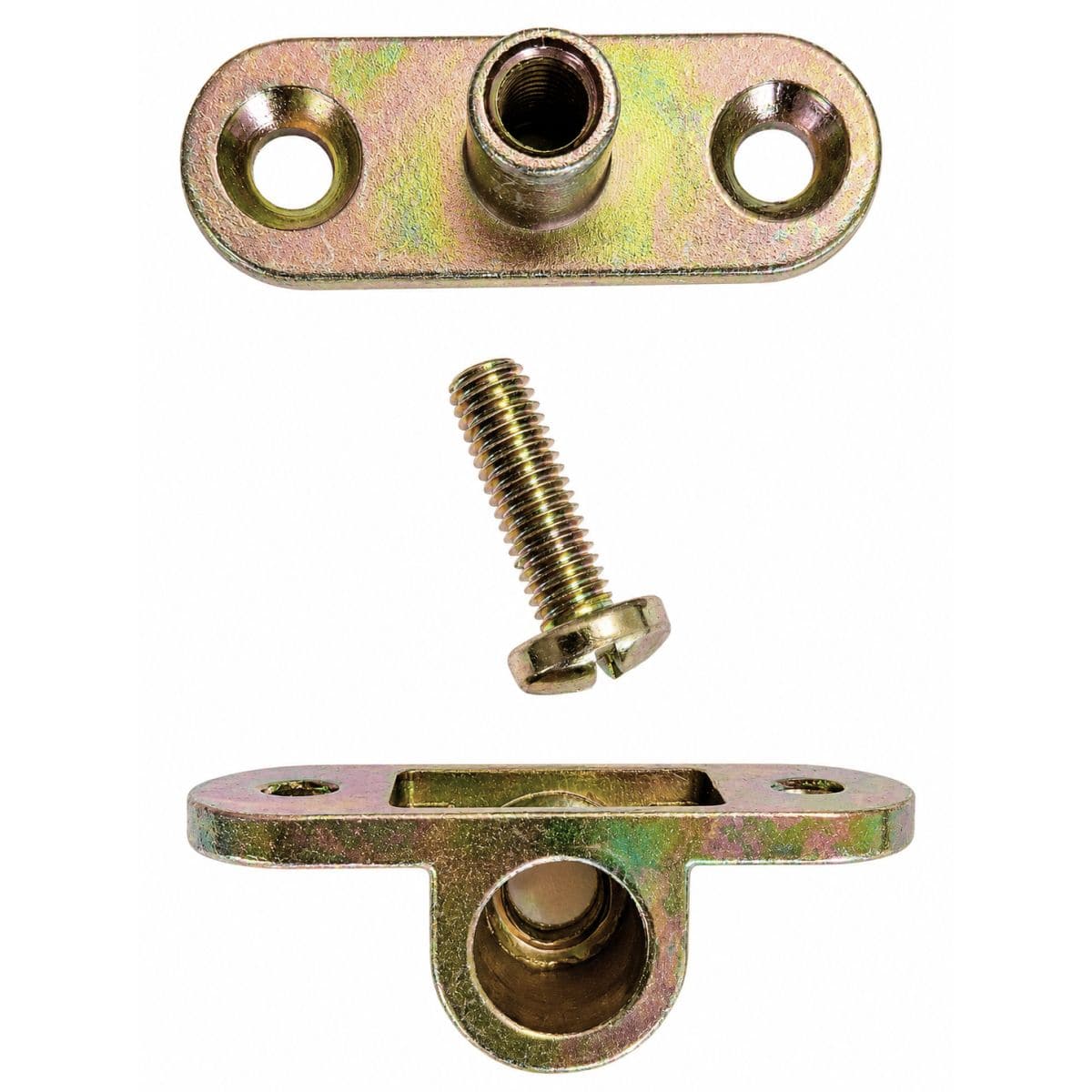 Gedotec Korpusverbinder VITERA aus Metall, gelb verzinkt