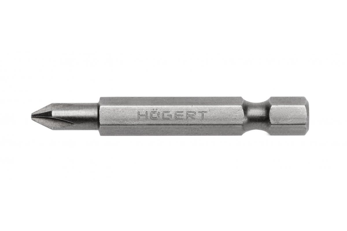 Högert Philips PH Bits 50 mm aus Stahl, PZ3 - 2 Stück