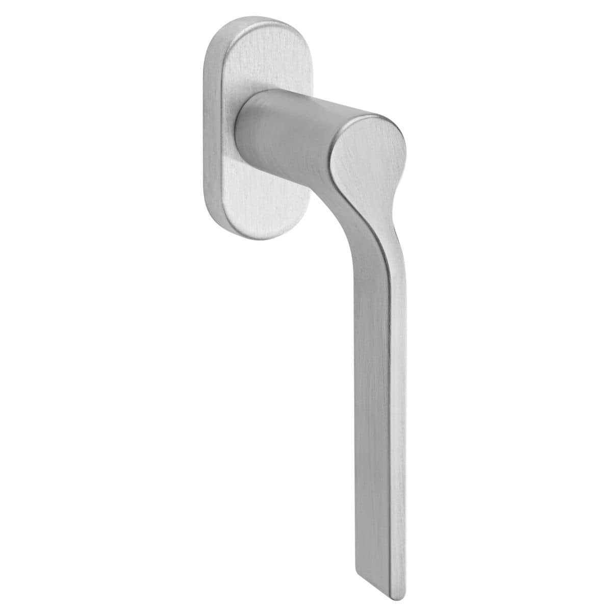 Fimet Fenstergriff ONDA 1230 aus Metall, Chrom satiniert - rechts
