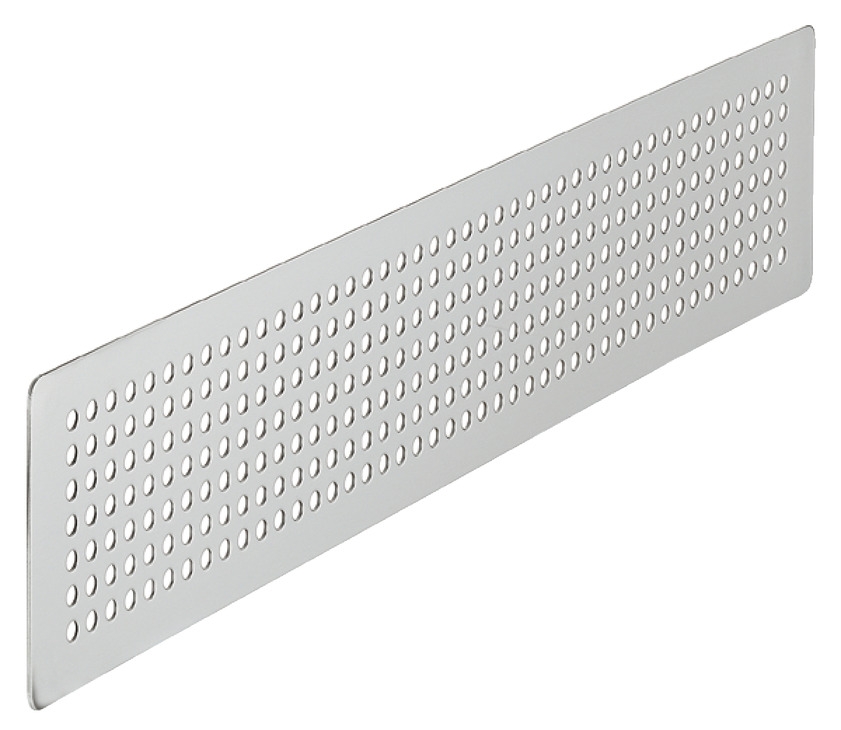 Häfele Grille de ventilation H3645 acier inoxydable à visser