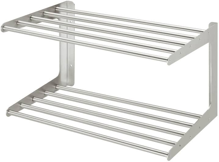 Häfele Schuhablage H9061 Schuhregal Edelstahl gebürstet