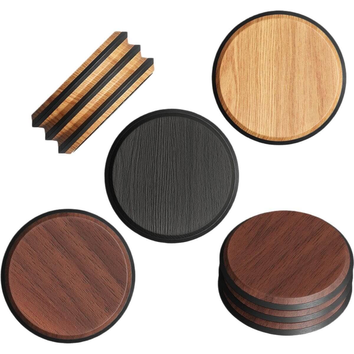 Drewniana sprężyna podłogowa Viefe PULSE, Ø 66 x 27 mm