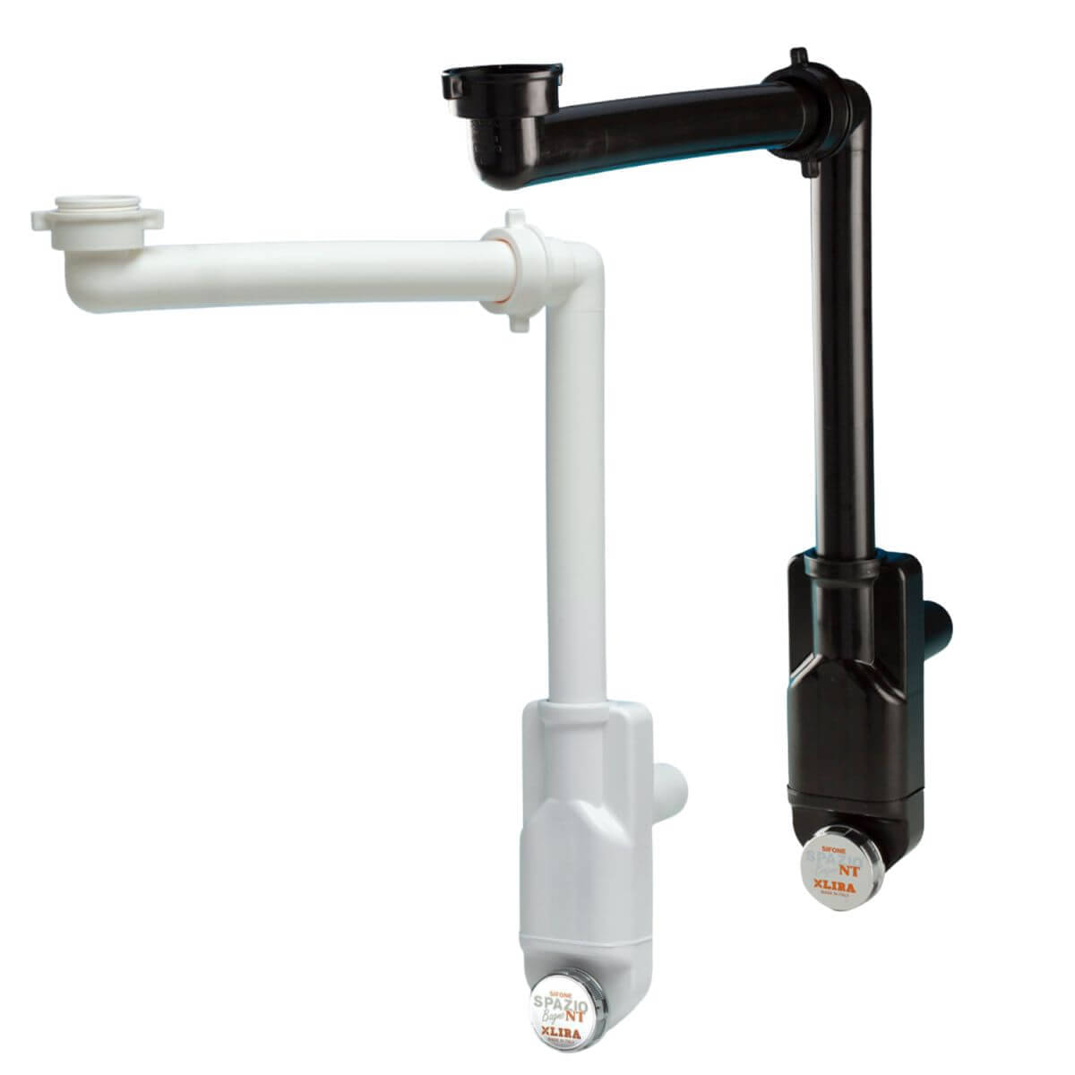 Lira Raumsparsiphon mit Kontrollöffnung, Rohr-Ø 40 mm