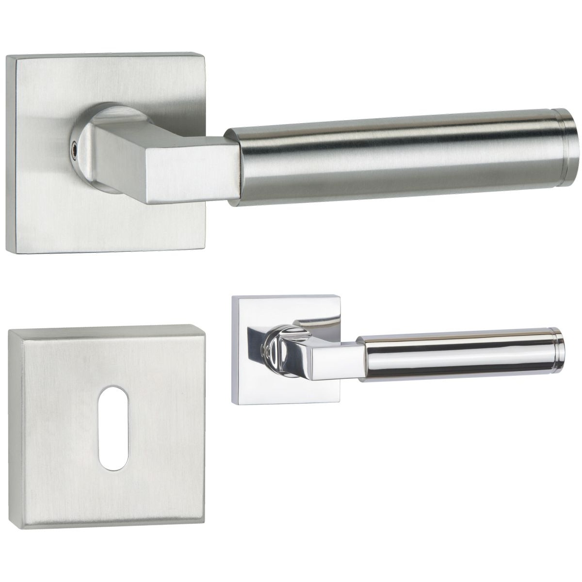 Hermat béquille de porte INFINITY 01 en acier inoxydable