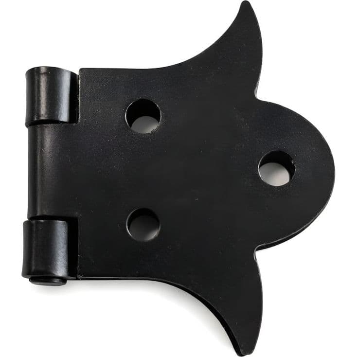 Gedotec Zierband LILIE aus Stahl schwarz, 87 x 50 mm