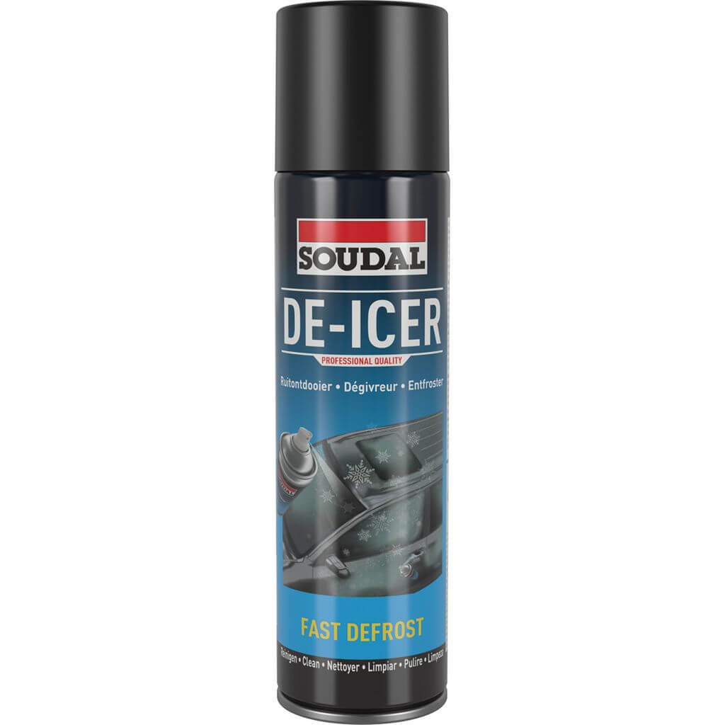 Soudal de-icer spray with anti-freeze, 400 ml