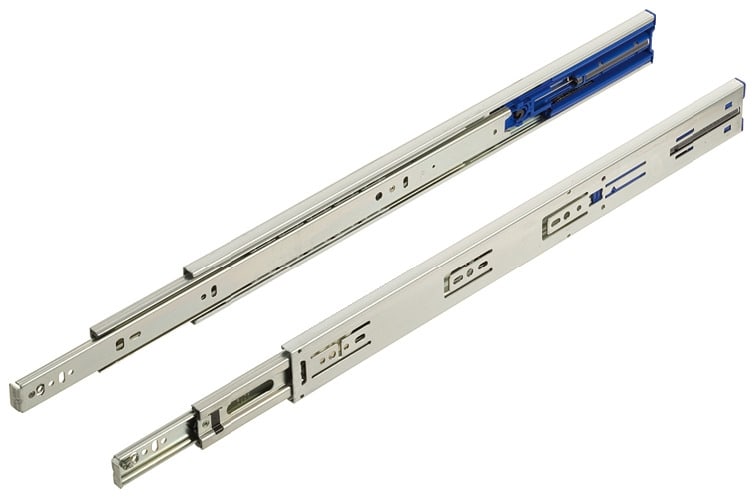 Accuride 3832 TR Schubladenschiene Vollauszug für griffloses Öffnen KTS, 300 mm / 305 mm / 42 kg