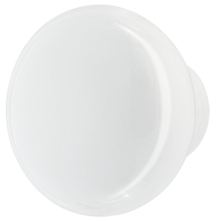 Pomo para mueble Häfele H2005 porcelana blanca