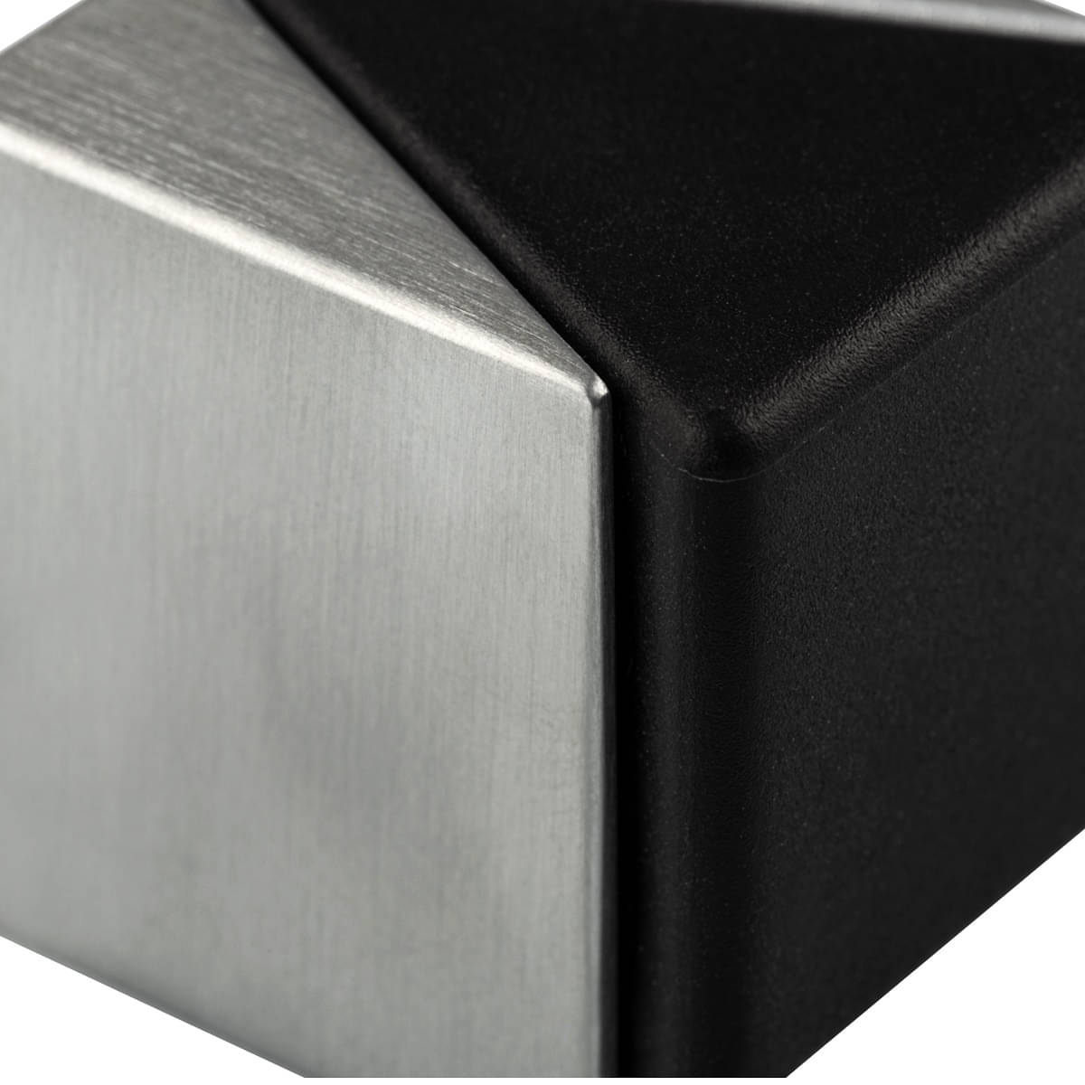 Design Boden-Türpuffer KIRA Silber Türstopper zum Kleben oder Schrauben edelstahl