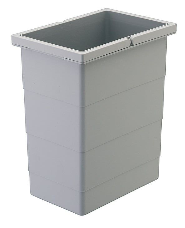 Hailo Ersatzeimer 8 Liter Raumspar-Tandem Rondo Separato-K hellgrau