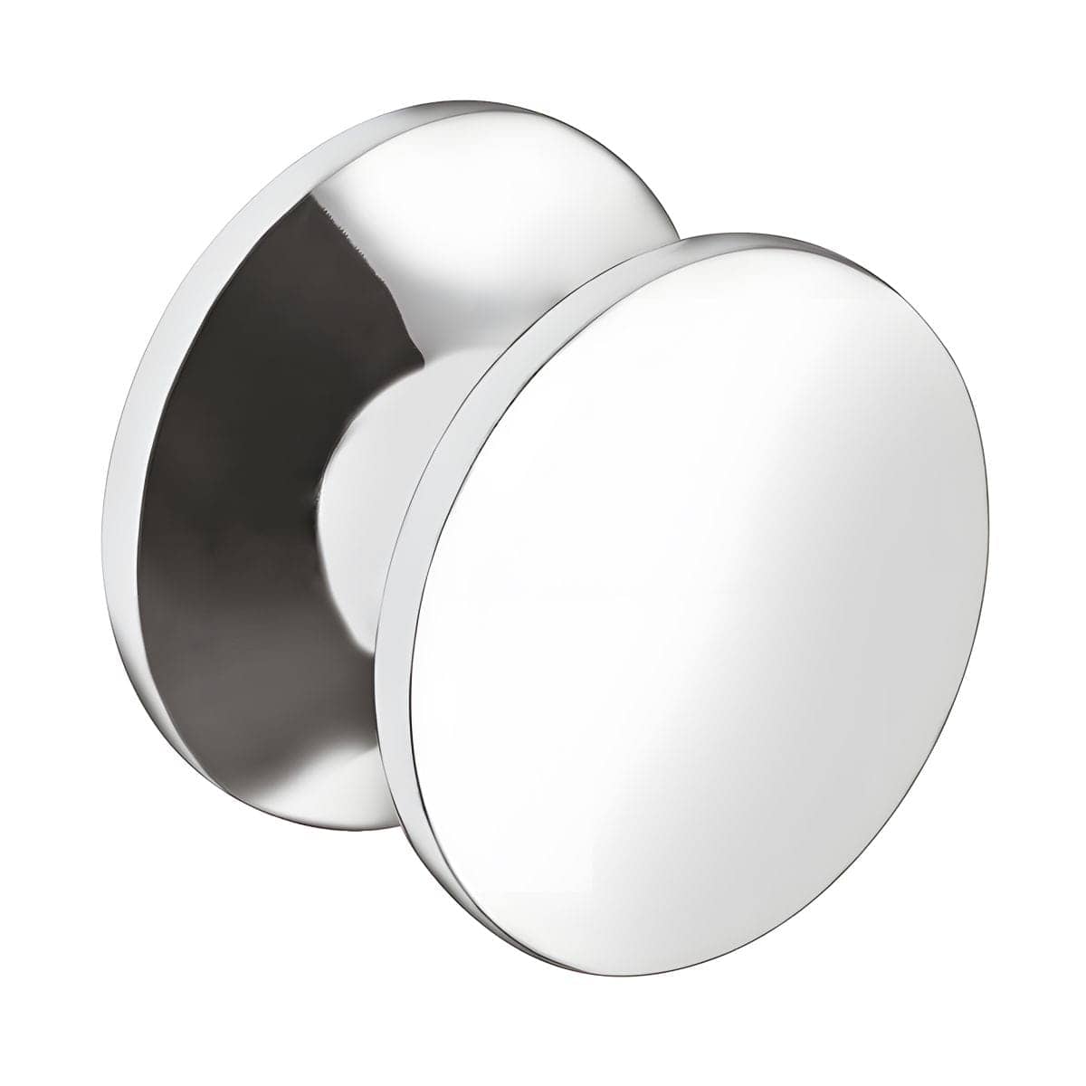 Pulsante Häfele PUSH-LOCK per pannelli di spessore 13 - 19 mm, ottone cromato lucido