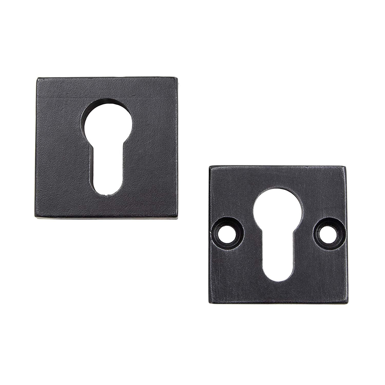 Galbusera Schutzrosetten G5050 eckig Sicherheitsrosetten schwarz antik