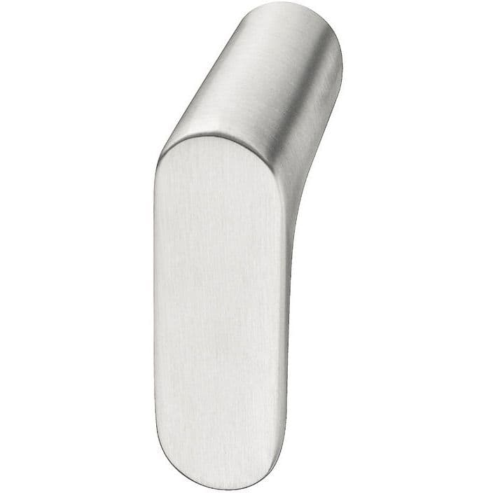 Häfele Möbelknopf H2130 aus Metall, Edelstahl-Optik 34 x 29 mm