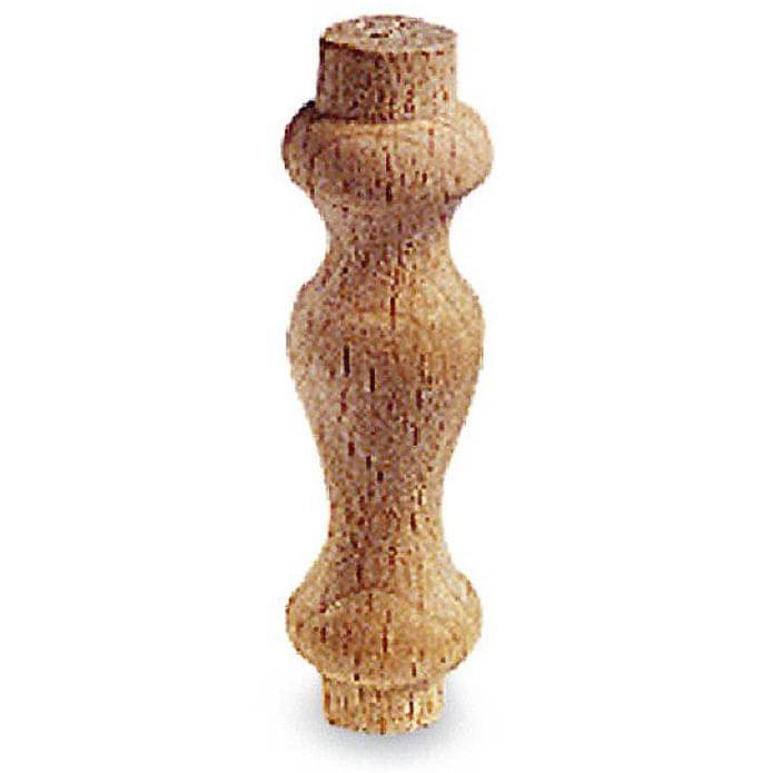 Gedotec Säule aus Holz für Möbel, Ø 15 x 55 mm