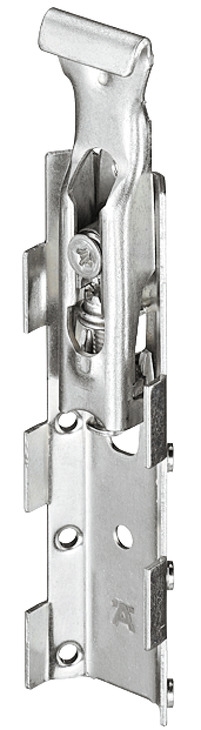 Häfele Invisible Cabinet Hanger for Overhead Cabinet, Zinc-Plated Steel