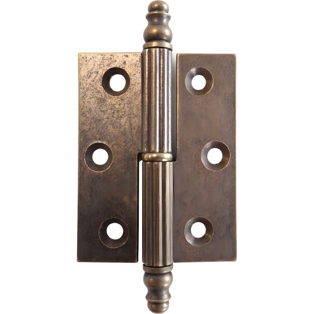 Gedotec Zierband 140 aus Messing mit Zierrolle Bronze links